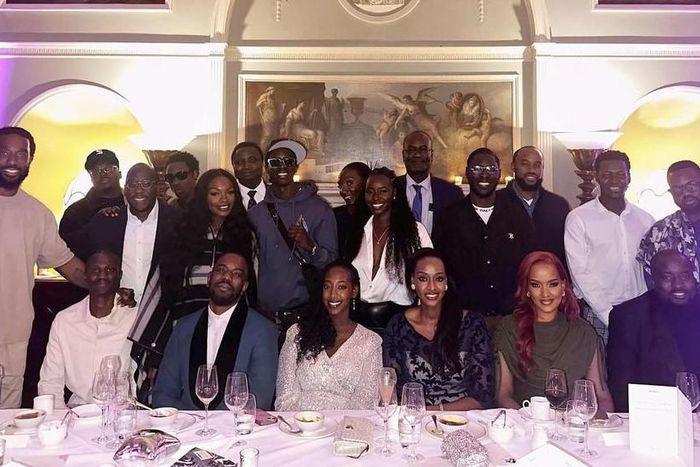 Diana Kyaremera with the influencers