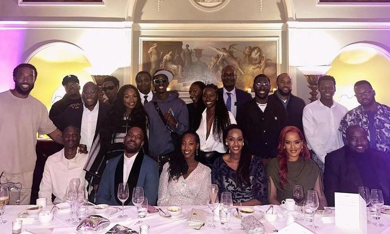 Diana Kyaremera with the influencers