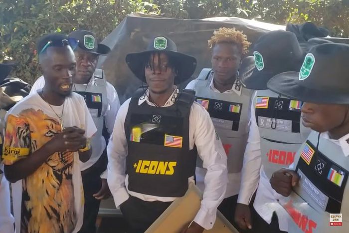 The 'Fangone Disciples' say they have formed themselves into the military wing of Alien Skin's political party