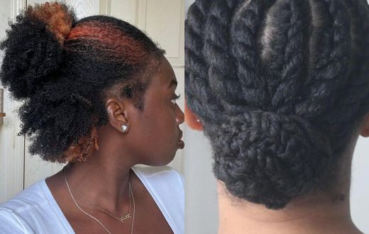 Afro hairstyles