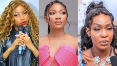 Sheebah Karungi, Pia Pounds and Karole Kasita