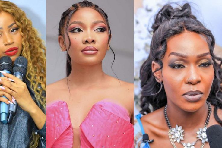 Sheebah Karungi, Pia Pounds and Karole Kasita