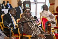 Papa Paul Sande Emolot, the Paramount Chief (Emorimor) of the Iteso Cultural Union
