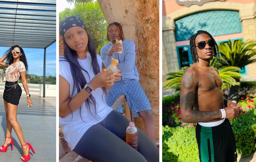 Fik Fameica takes Spice Diana on a rolex and oner juice date/Instagram