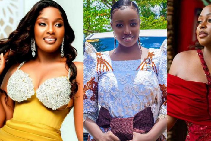 Eveyln Namulondo, Lydia Jazmine and Rema Namakula