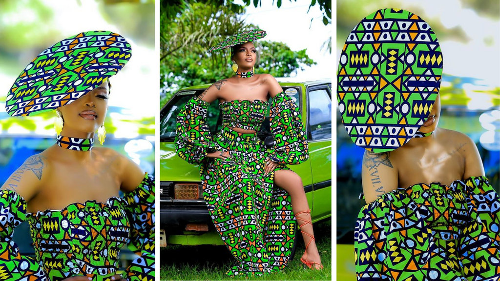 Why Nina Roz and Pia Pounds chose African print for their videos/Instagram