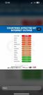Countries affected by internet outage [citinewsroom]