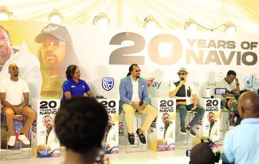 At the press conference