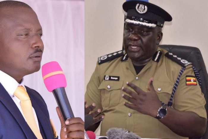 Pastor Aloysius Bujingo and Police Spokesperson SCP Fred Enanga