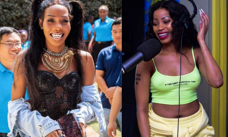 Karole Kasita and Sheebah Karungi