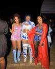 Spice Diana and Karole Kasita in trench coats ruled the night at Kololo/Instagram