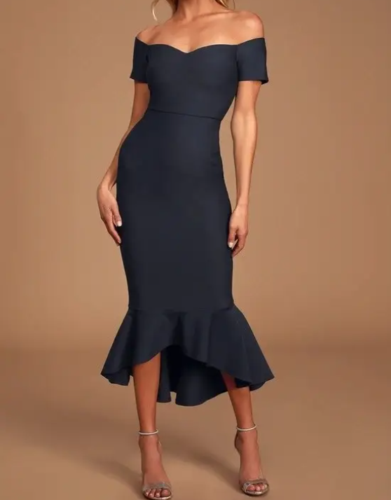 Material that will not show the lines of your strapless bra or undergarments.