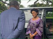 Nnabagereka arriving at  Southern University