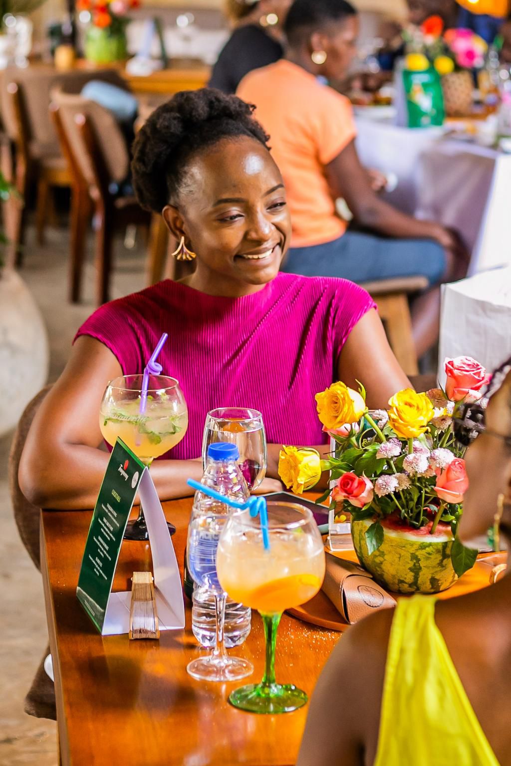 The brunch highlighted Mexican cuisine and featured unlimited Tanqueray gin cocktails