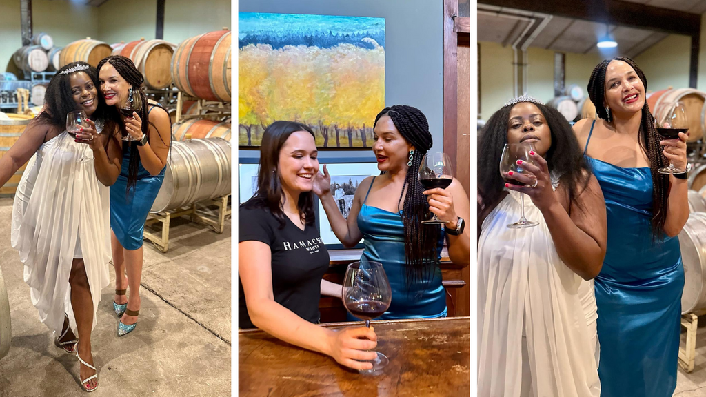 Daniella Atim compares 1995 Portland wine moment to late father's memory/Instagram