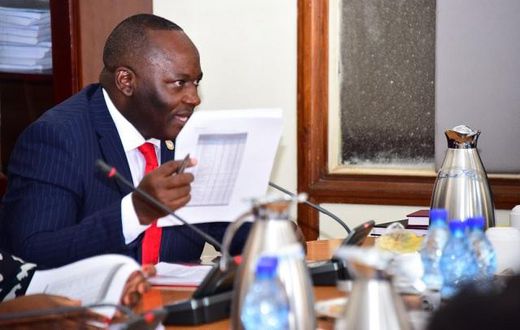 Mathias Mpuuga furnished the prime minister with a list