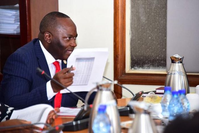 Mathias Mpuuga furnished the prime minister with a list