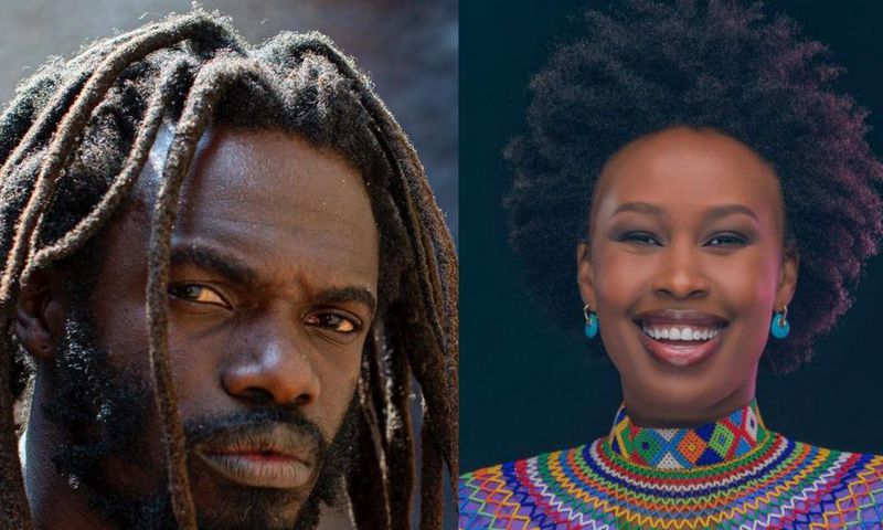 Bucha Man and Barbie Kyagulanyi