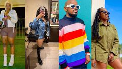 Nwagi, Vinka, Kasita and Ykee Benda turn up house party style/Instagram