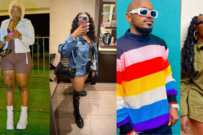 Nwagi, Vinka, Kasita and Ykee Benda turn up house party style/Instagram