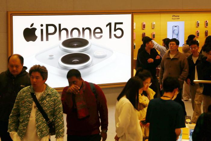 Apple iPhone sales are under pressure in China.CFOTO/Future Publishing/Getty Images