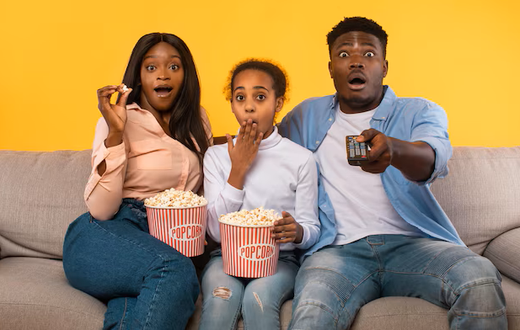 Ideally, parents should not watch scary movies with children