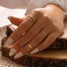 Stacking rings are trendy and versatile [Etsy]