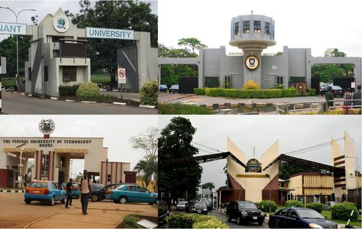 The Covenant University retained the top spot while the University of Lagos missed out on the top three spot [Facebook]