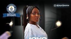 Joyce Ijeoma collapsed while trying to break the record [Instagram/joycijeoma]