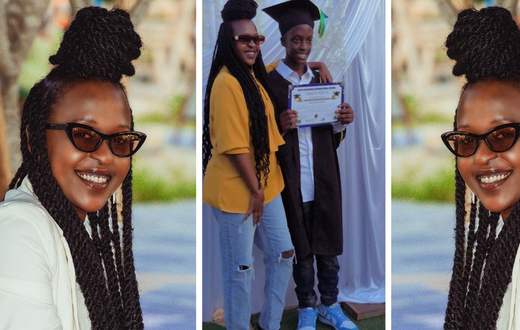 'Secondary here I come' Mowzey Radio's son graduates/Instagram