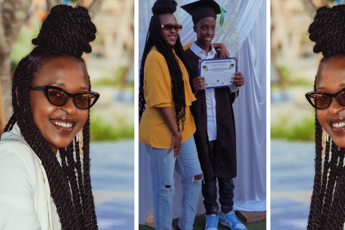 'Secondary here I come' Mowzey Radio's son graduates/Instagram