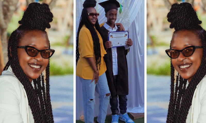 'Secondary here I come' Mowzey Radio's son graduates/Instagram