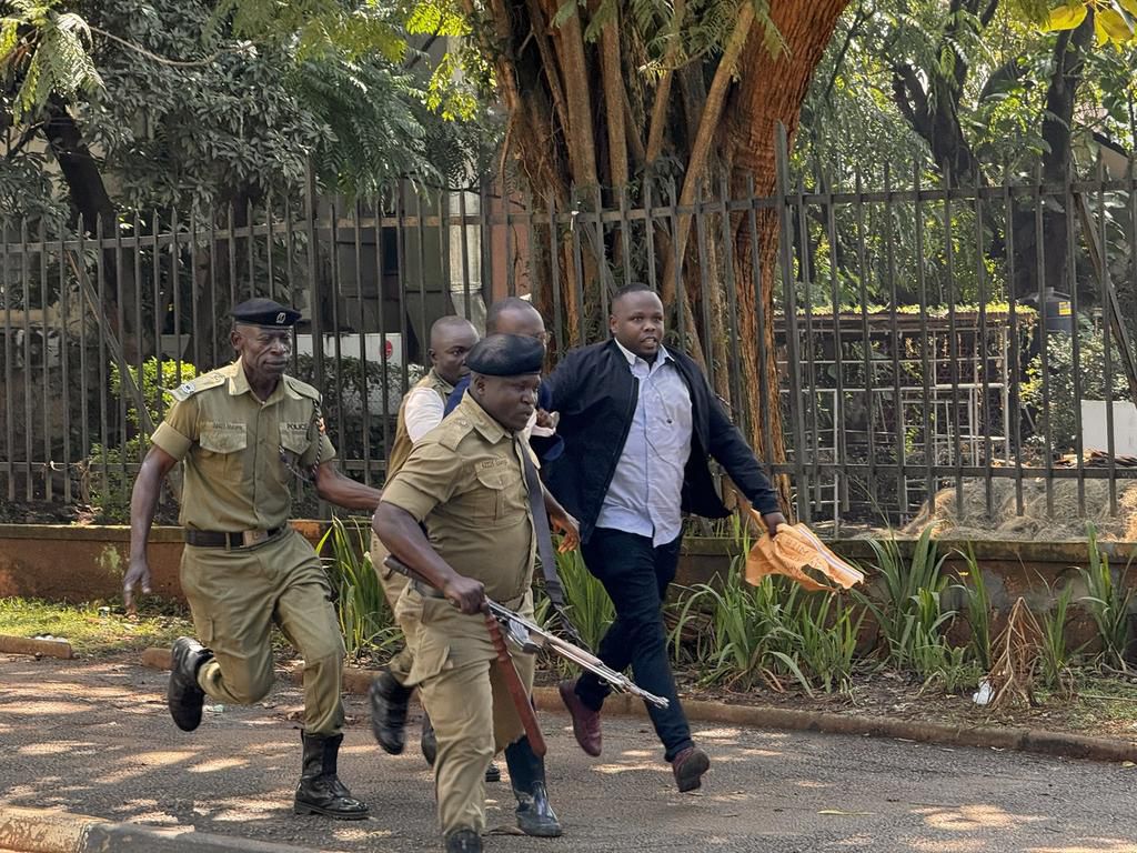 Protester arrested