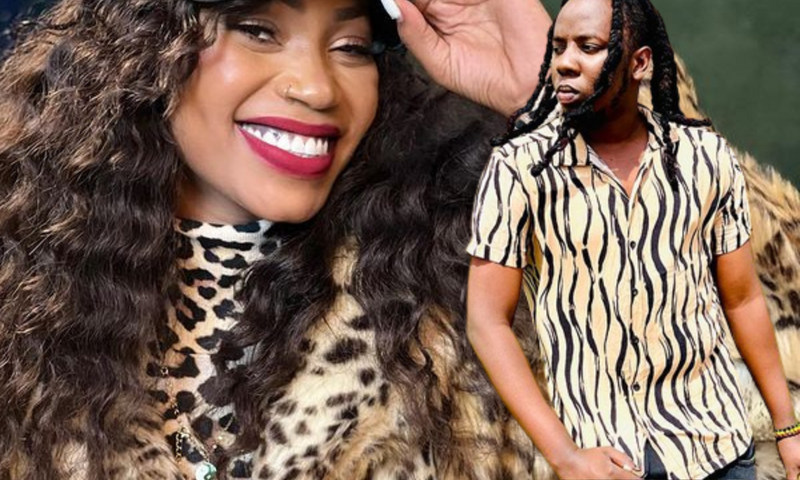 Sheebah and Nessim share lighthearted moment in studio