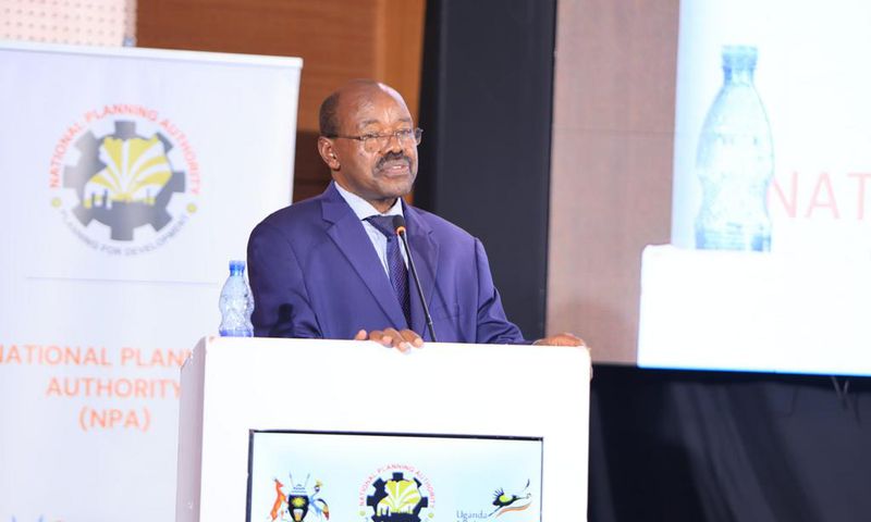 Amos Lugoloobi at the National Development Plan IV (NDPIV) National Planning Conference