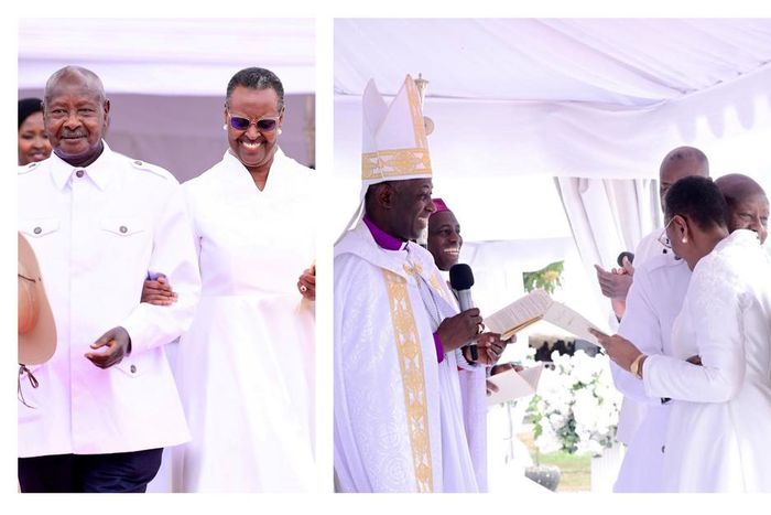 President Yoweri Museveni and First Lady Janet celebrated 50 years in Marriage on Saturday