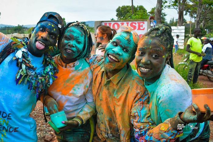 Attendees at the Jinja Colour Fun 2022 (Picture: Jinja Colour Fun)
