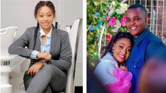 Sasha Ferguson and her husband Canary Mugume