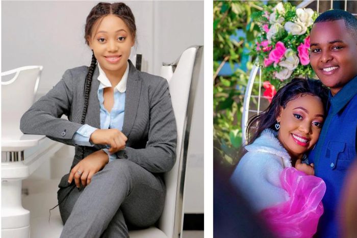 Sasha Ferguson and her husband Canary Mugume