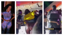 A fan attacked Lydia Jazmine on stage in Kawempe recently