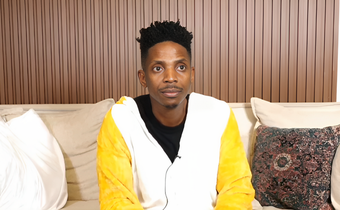 Comedian Eric Omondi during a livestream on his social media channels on August 25, 2023