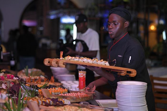 From the succulent sushi meals to delightful shrimp starters and Singleton cocktails, every dish was a celebration of the world of seafood.