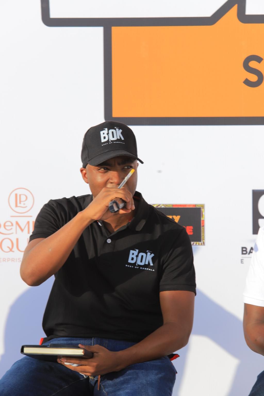 Godwin Kato, the CEO La Paroni’s addressing press on Friday August 4