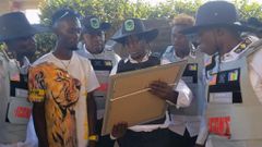 The group interacting with Alien Skin on Monday