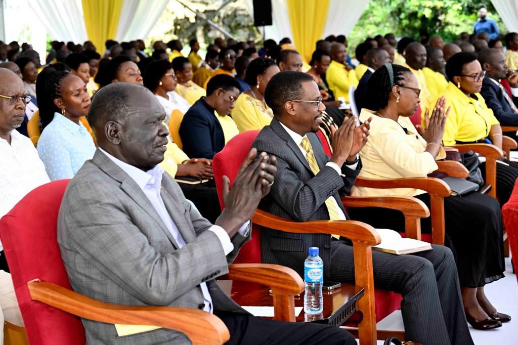 Ministers and MPs attending the NRM Caucus meeting in Entebbe