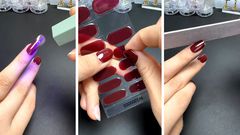How to make nail polish wrap stickers last longer/TikTok