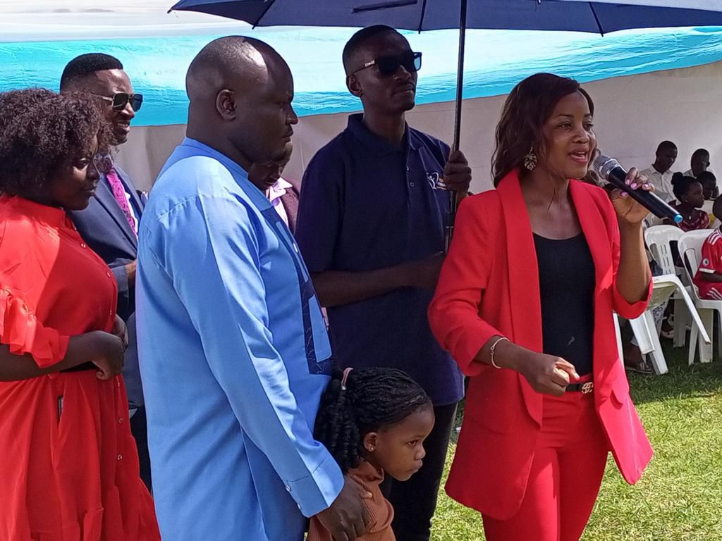 Anne Kwagala Addressing the youths