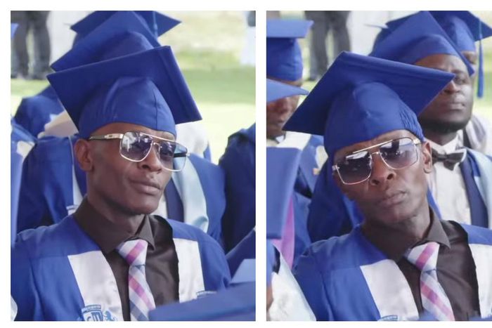 Jose Chameleone was one of the graduates at Cavendish University on Thursday August 10.