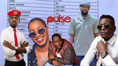 Bobi Wine, Sheebah, Bajjo, Jose Chameleone and Kenzo