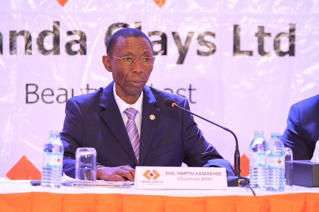 Eng. Martin Kasekende, the Uganda Clays board chairman